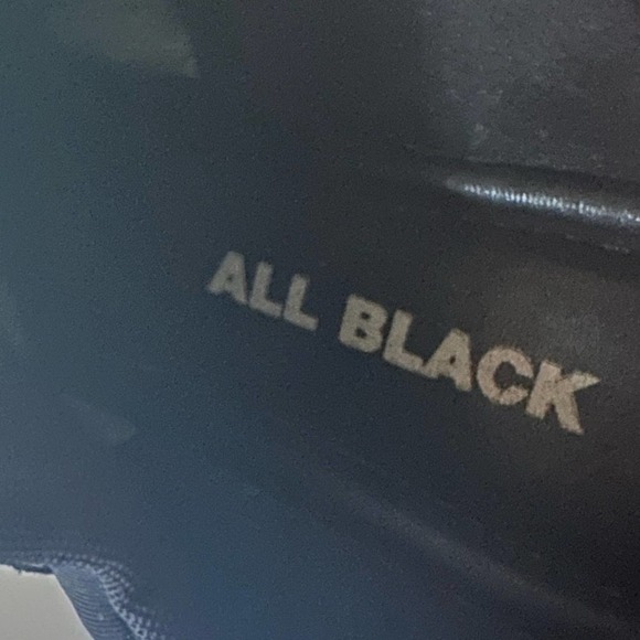 All Black Footwear Banded Sneakers Suedelike Soft Elastic Comfortable Gray - Picture 6 of 8